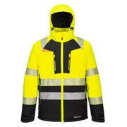 Portwest DX430 DX4 Hi-Vis Class 2 Waterproof Winter Jacket - WATERPROOF JACKETS & SUITS