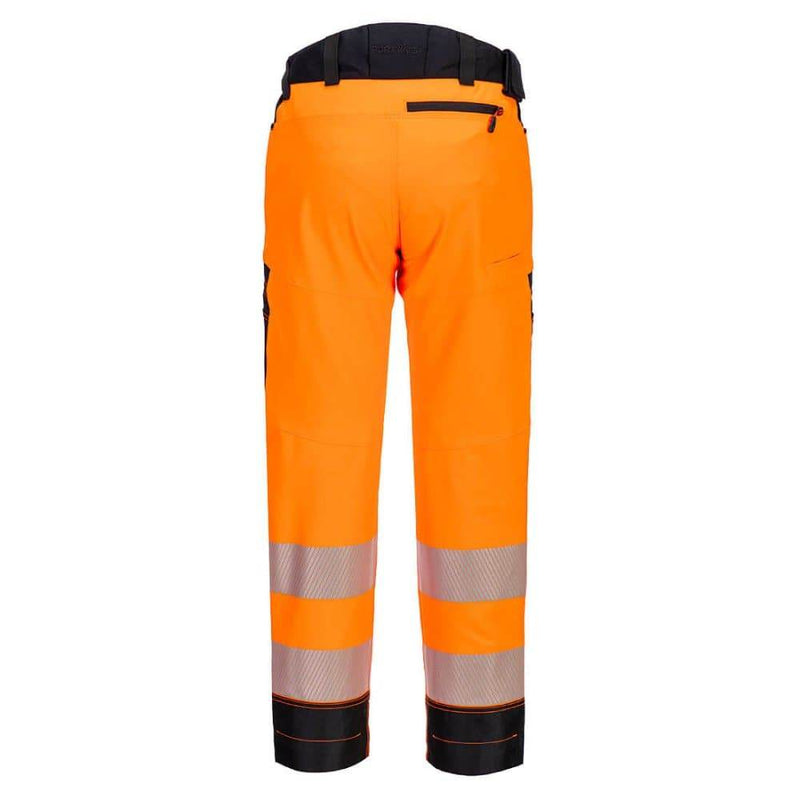 Portwest DX453 DX4 Hi-Vis Service Trousers - HI-VIS TROUSERS