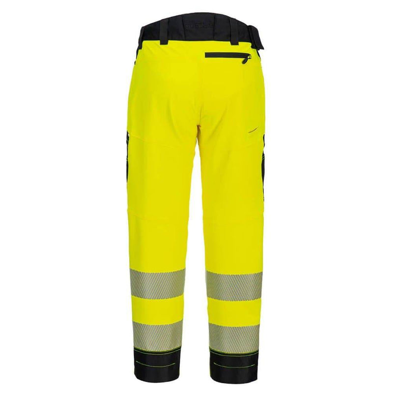 Portwest DX453 DX4 Hi-Vis Service Trousers - HI-VIS TROUSERS