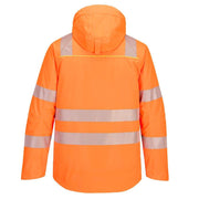 Portwest DX461 DX4 Hi-Vis Stretch Waterproof Breathable Winter Jacket - HI-VIS JACKETS & COATS