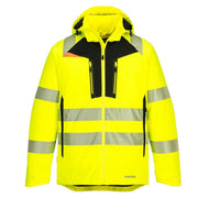 Portwest DX461 DX4 Hi-Vis Stretch Waterproof Breathable Winter Jacket - HI-VIS JACKETS & COATS