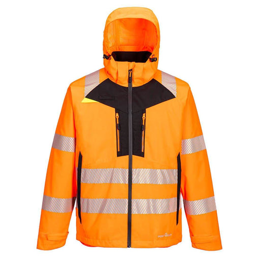 Portwest DX466 DX4 Hi-Vis 4-in-1 Waterproof Jacket - HI-VIS JACKETS & COATS