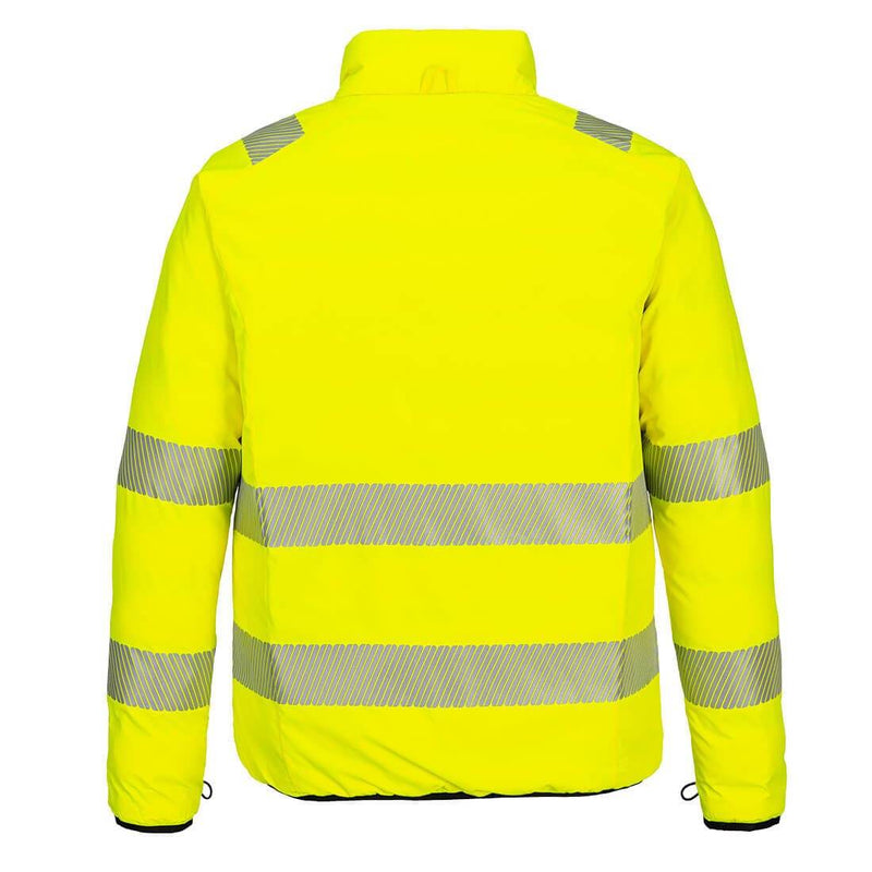 Portwest DX466 DX4 Hi-Vis 4-in-1 Waterproof Jacket - HI-VIS JACKETS & COATS