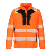 Portwest DX473 Hi-Vis Hybrid Baffle Jacket - HI-VIS JACKETS & COATS