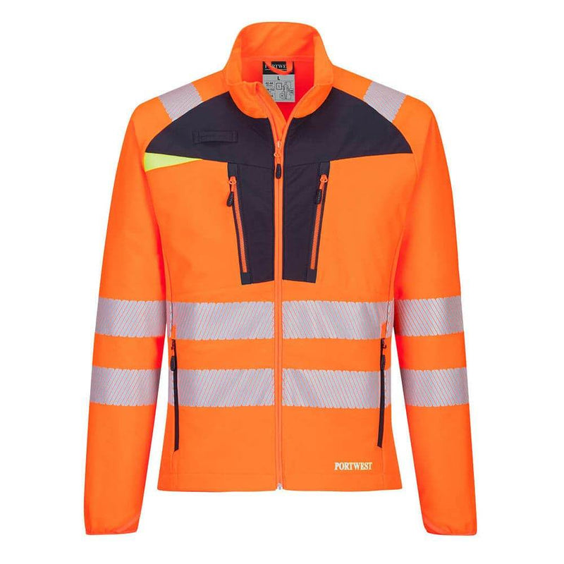 Portwest DX481 Hi-Vis Lightweight Mid Layer Top - HI-VIS SWEATSHIRTS & HOODIES