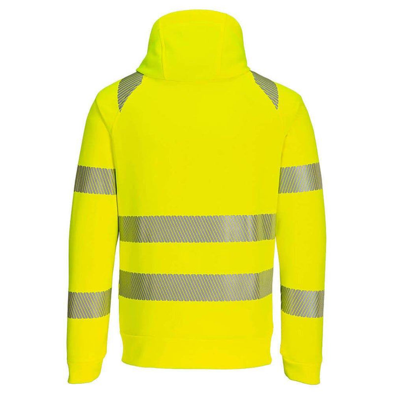Portwest DX484 DX4 Hi-Vis Hoodie - HI-VIS SWEATSHIRTS & HOODIES