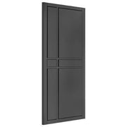 Dalston Black Prefinished Internal Door - All Sizes -