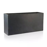 IDEALIST Lite Contemporary Trough Garden Planter, Light Concrete Outdoor Plant Pot H30 L65 W19 cm, 37L - Home & Garden > Lawn & Garden > Gardening > Pots & Planters > Planters