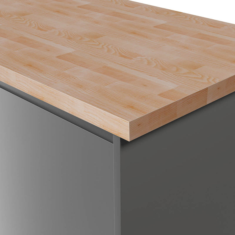 Deterra Solid Ash Wood Kitchen Worktops 40mm (T) - Hardware > Building Materials > Countertops