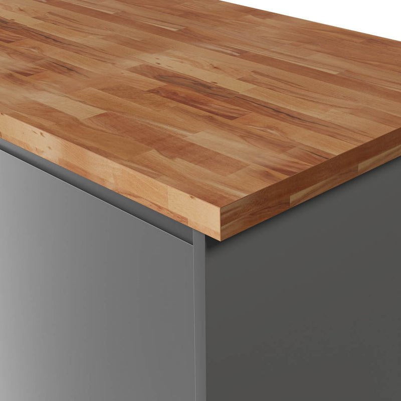 Deterra Solid Farmhouse Beech Real Wood Kitchen Worktops 40mm (T) - Hardware > Building Materials > Countertops