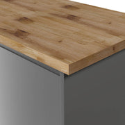 Deterra Rustic Oak Real Wood Kitchen Worktops 40mm (T) - Hardware > Building Materials > Countertops