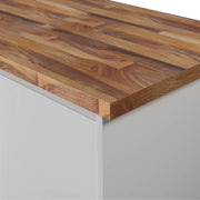 Deterra Solid Walnut Real Wood Kitchen Worktops 40mm (T) - Hardware > Building Materials > Countertops