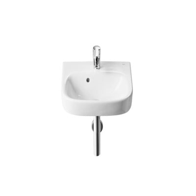 Debba Ceramic Wall Hung 350mm Basin - 1 Tap Hole - Bathrooms