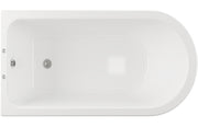 Decimus Freestanding 1700x750x650mm 2TH Corner Bath w/Feet -