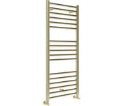 Desir Straight 30mm Ladder Radiator - Brushed Brass -