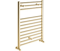 Desir Straight 30mm Ladder Radiator - Brushed Brass -