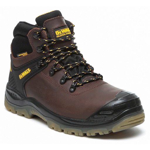 Dewalt Newark Waterproof Breathable Leather S3 Safety Boot Various Colours - SAFETY BOOTS