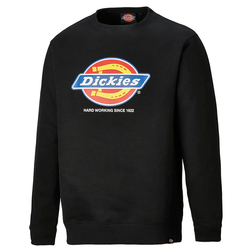 Dickies DT3010 22 Longton Graphic Logo Sweatshirt Black 3XL - Apparel & Accessories > Clothing > Clothing Tops > Sweatshirts SALE SWEATSHIRTS