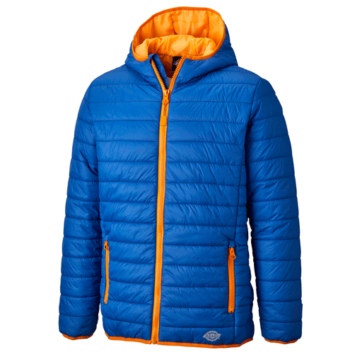 Dickies DT7024 22 Stamford Puffer Jacket Royal Blue/Orange XL - SALE JACKETS