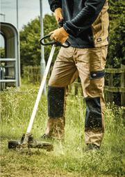 Dickies ED24/7 Everyday Workwear Knee Pad Trouser Khaki/Black - KNEE PAD TROUSERS