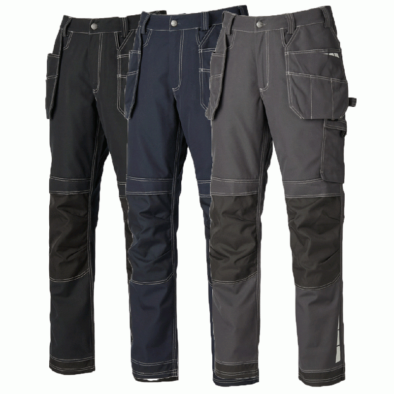 Dickies EH26801 Eisenhower Extreme Holster Pocket Work Trousers Various Colours - KNEE PAD TROUSERS