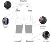 Dickies EH34000 Eisenhower Premium Holster Pocket Knee Pad Trousers - KNEE PAD TROUSERS