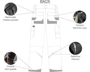 Dickies EH34000 Eisenhower Premium Holster Pocket Knee Pad Trousers - KNEE PAD TROUSERS