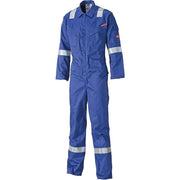 Dickies FR5401 Lightweight Pyrovatex Coverall, Flame Retardant Boiler Suit Royal Blue or Navy - FLAME RETARDANT OVERALLS