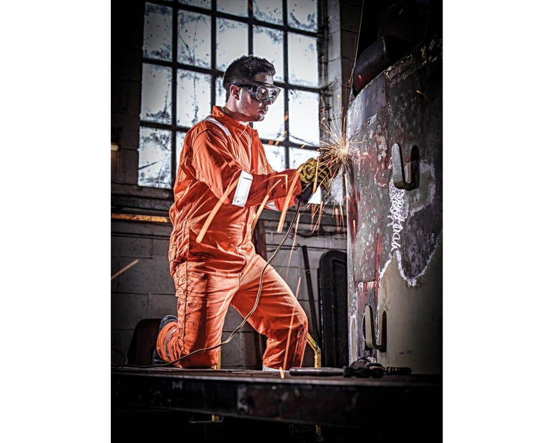 Dickies FR5402 Pyrovatex Flame Retardant Coverall Royal Blue 54" Chest 32"Leg - SALE COVERALLS