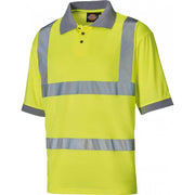 Dickies High Visibility Safety Polo Shirt T-Shirt SA22075 Various Colours - HI-VIS T-SHIRTS