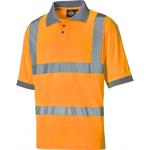 Dickies High Visibility Safety Polo Shirt T-Shirt SA22075 Various Colours - HI-VIS T-SHIRTS