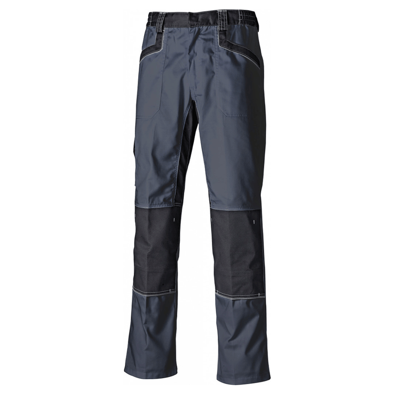 Dickies Industry 260 Elasticated Work Knee Pad Trouser Grey 40" Waist 33" Leg - Apparel & Accessories > Clothing > Uniforms & Workwear > Contractor Pants & Coveralls SALE TROUSERS