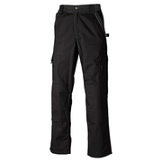 Dickies Industry 300 Two Tone Work Trousers IN30030 Black - KNEE PAD TROUSERS