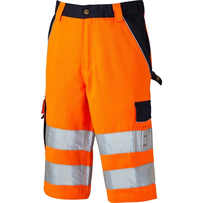 Dickies Industry Hi Vis Work Shorts SA30065 Orange 40" Waist - SALE SHORTS