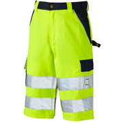 Dickies Industry Hi Vis Work Shorts SA30065 Various Colours - HI-VIS SHORTS