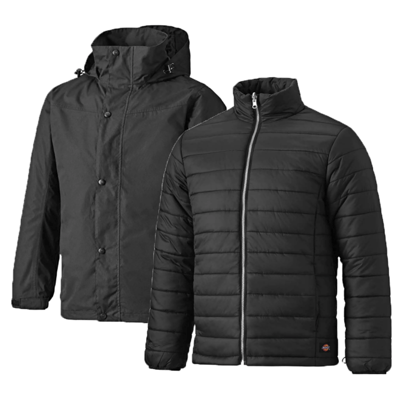 Dickies JW7018 Performance 3 in 1 Waterproof Jacket - WATERPROOF JACKETS & SUITS