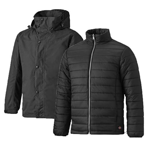 Dickies JW7018 Performance 3 in 1 Waterproof Jacket - WATERPROOF JACKETS & SUITS