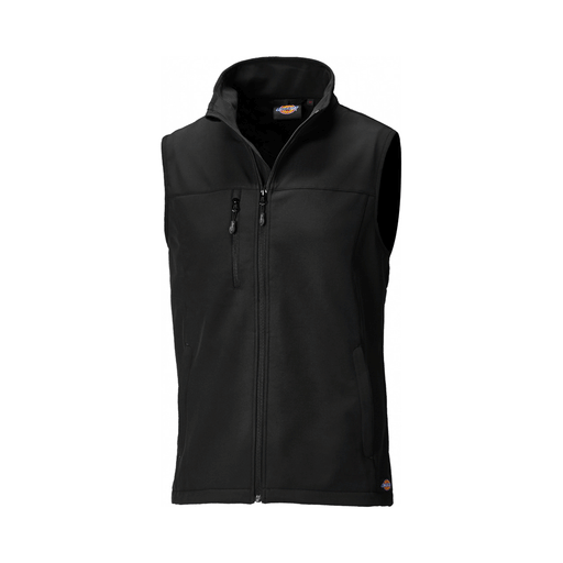 Dickies Kenton Softshell Black Bodywarmer Gilet BW7001 - BODYWARMERS