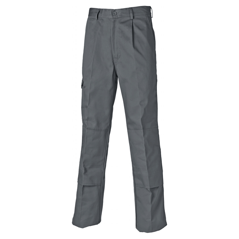 Dickies Redhawk Super Work Trousers Combat Cargo Pant Grey (WD884) - KNEE PAD TROUSERS