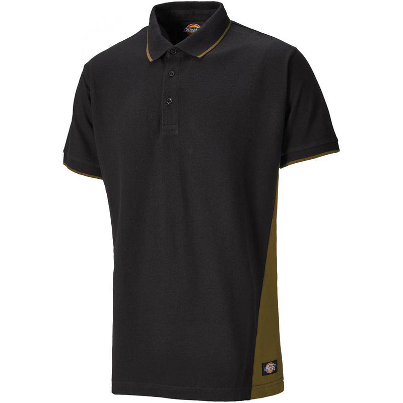 Dickies SH2004 Two Tone Polo Shirt T-Shirt Various Colours - POLO SHIRTS