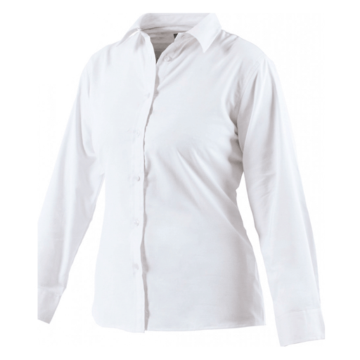 Dickies SH64300 Oxford Ladies Long Sleeve Shirt White Size 8 - Apparel & Accessories > Clothing > Clothing Tops > Shirts SALE WOMENS