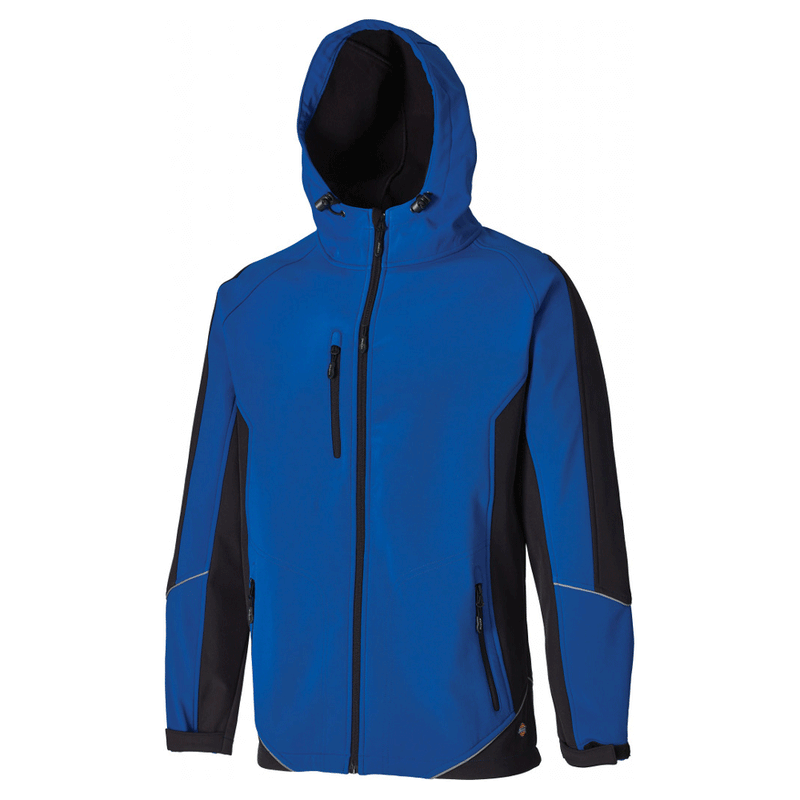 Dickies Two Tone Waterproof Softshell Jacket JW7010 Various Colours - WATERPROOF JACKETS & SUITS