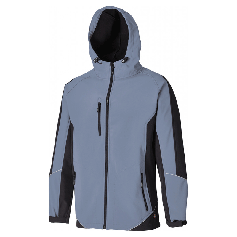 Dickies Two Tone Waterproof Softshell Jacket JW7010 Various Colours - WATERPROOF JACKETS & SUITS