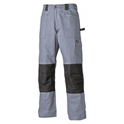 Dickies WD4930 Grafter Duo Tone Cordura Knee Pad Work Trousers Grey - KNEE PAD TROUSERS