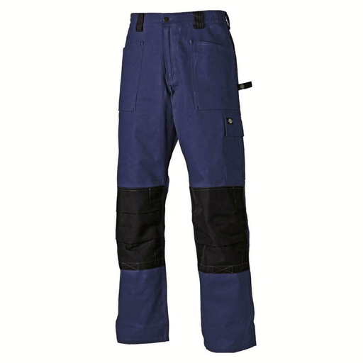 Dickies WD4930 Grafter Duo Tone Cordura Knee Pad Work Trousers Navy Blue - KNEE PAD TROUSERS