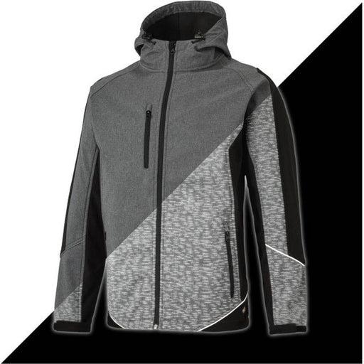 Dickies Wakefield Reflective Soft Shell Waterproof Jacket JW7017 - SOFTSHELL JACKETS