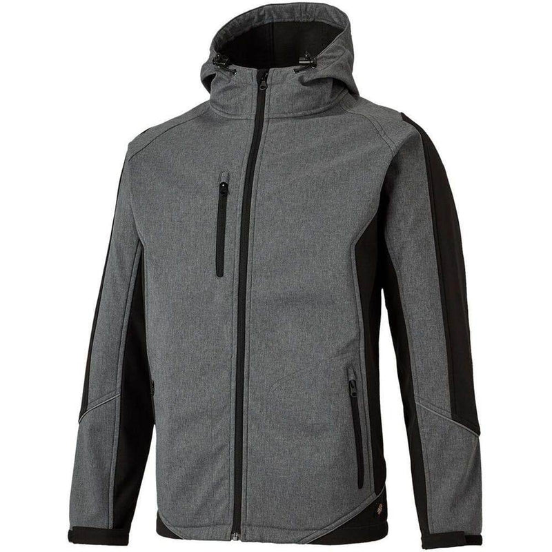 Dickies Wakefield Reflective Soft Shell Waterproof Jacket JW7017 - SOFTSHELL JACKETS