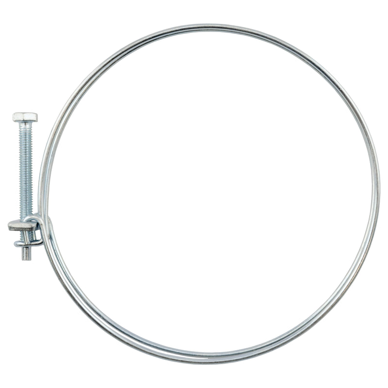 Double Wire Hose Clamp Galvanised 98mm-105mm - Home & Garden > Lawn & Garden > Watering & Irrigation > Garden Hose Fittings & Valves Tech Hose & Fittings