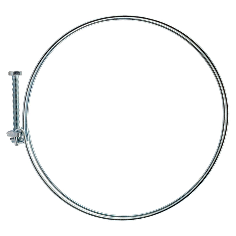 Double Wire Hose Clamp Galvanised 118mm-125mm - Home & Garden > Lawn & Garden > Watering & Irrigation > Garden Hose Fittings & Valves Tech Hose & Fittings