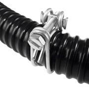 Double Wire Hose Clamp Galvanised 128mm-135mm - Home & Garden > Lawn & Garden > Watering & Irrigation > Garden Hose Fittings & Valves Tech Hose & Fittings